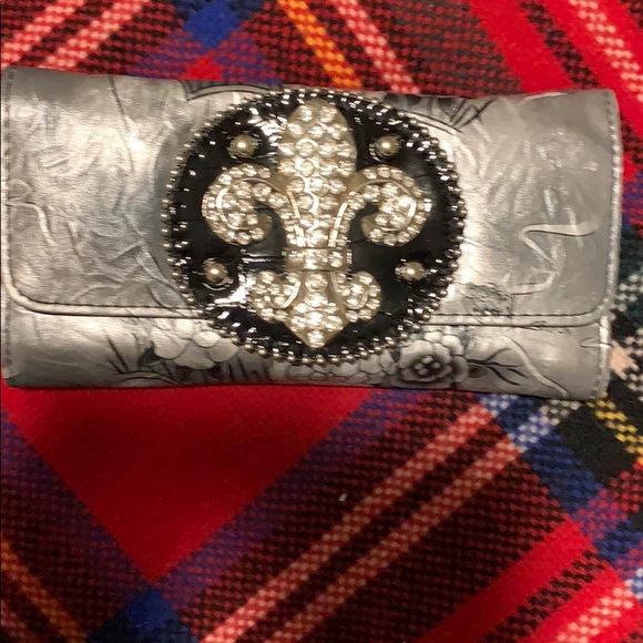 NWT USTYLE HAND-PAINTED PURSE&… - Picture 4 of 11